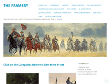 Tablet Screenshot of framery.com